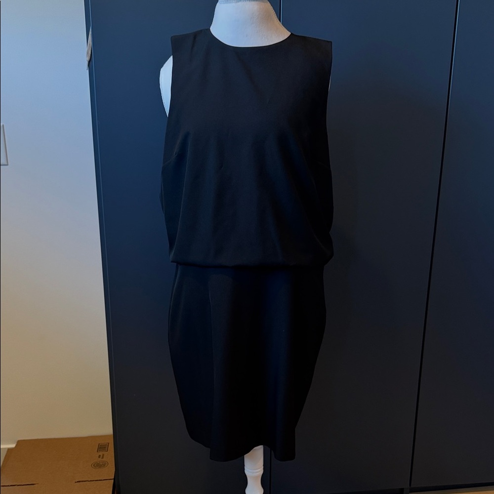 Banana republic Classic Sleeveless Black Dress